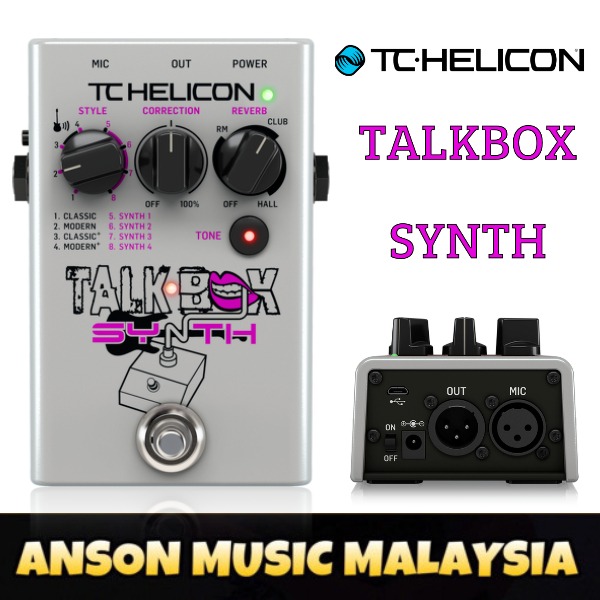 Tc helicon talkbox synth hotsell guitar effects pedal