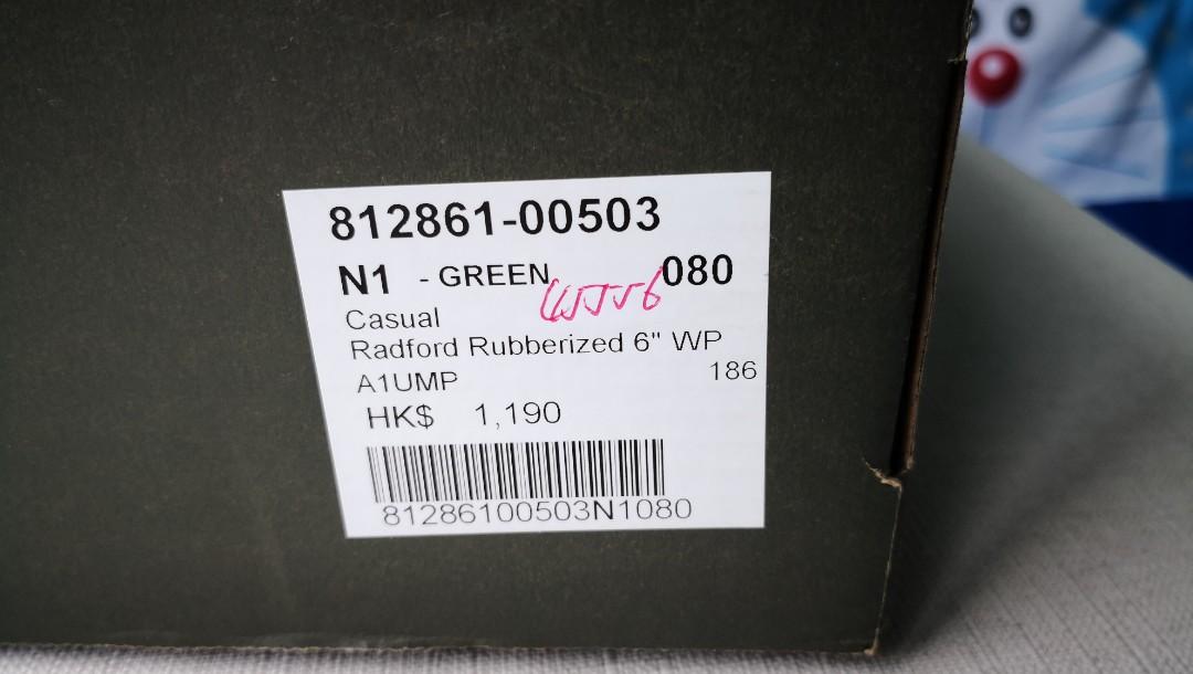 Timberland Casual Radford Rubberized 6 WP A1UMP GREEN Carousell
