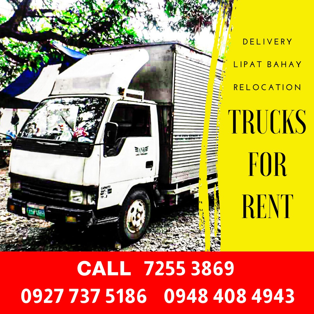 Truck for rent ( lipat bahay, deliveries and more)