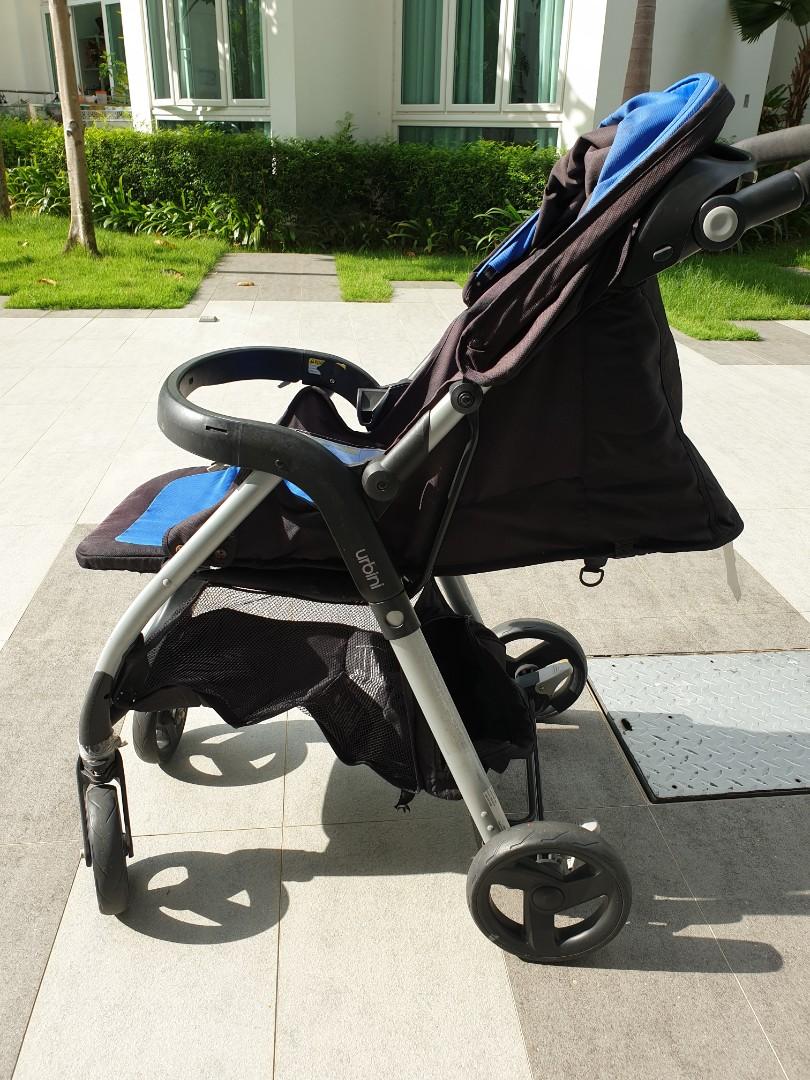 Urbini 3 discount wheel stroller
