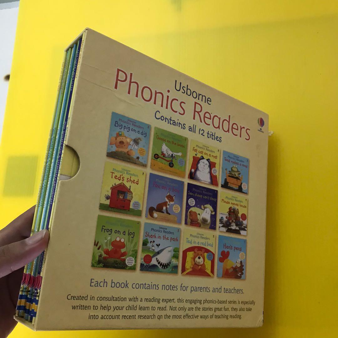 Usborne Phonics Readers Book Set Box 2, Hobbies & Toys, Books