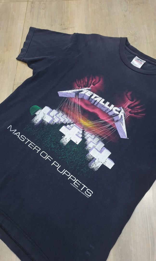 Vintage metallica master of puppets t shirt clearance