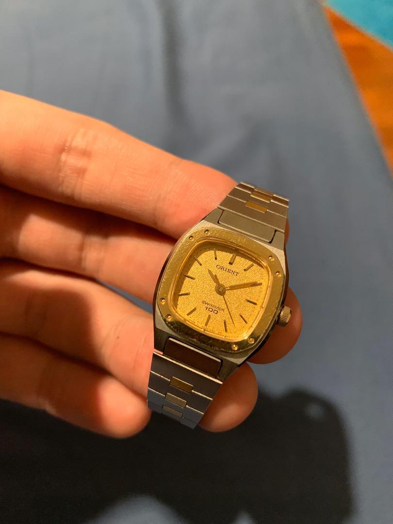 orient quartz watch vintage