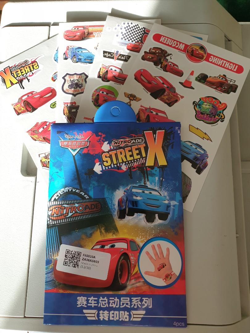 Waterproof Kid S Cartoon Tattoo Toys Games Others On Carousell