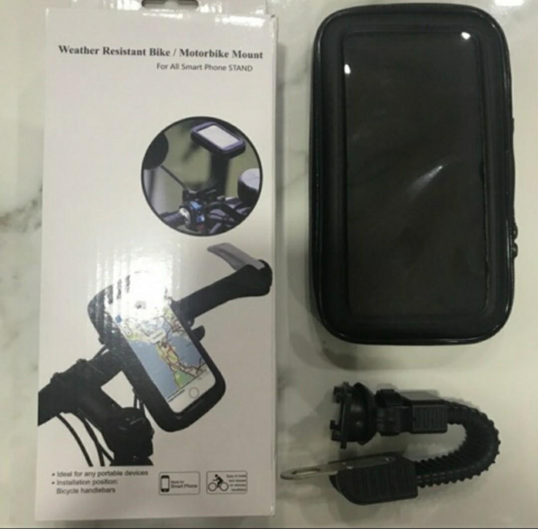 Waterproof Weather Resistant Bike And Motorcycle Mount Mobile Phones Tablets Mobile Tablet Accessories Mobile Accessories On Carousell