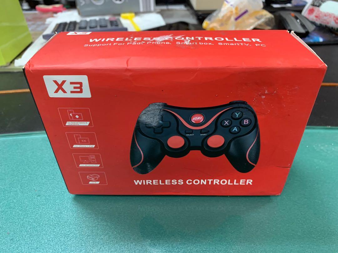 X3 Wireless Controller (Category: Controllers) located in Pasay City. Submitted by ayinong168 (Listing ID 1006975529, Image 1). Description: X3 controller, spport for pad, phone, smart box, smart tv, pc.
