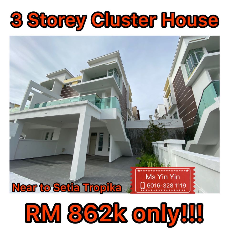 3 Storey New Cluster House In Jb Property For Sale On Carousell