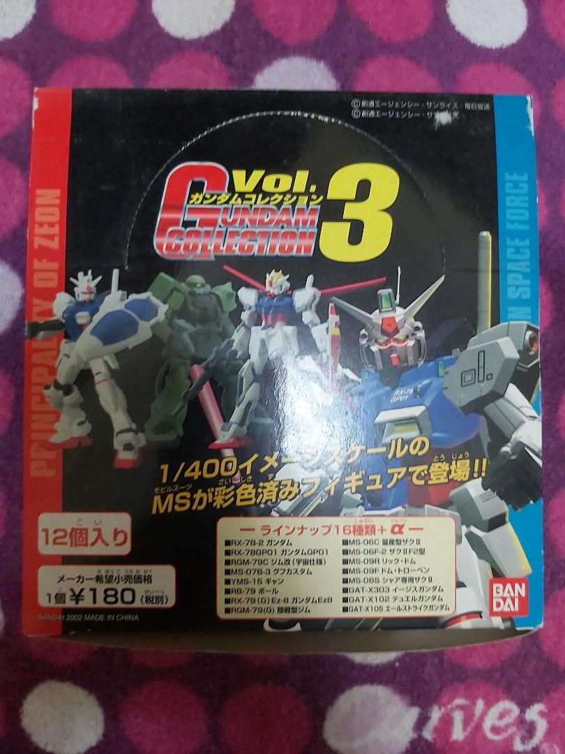 高達Gundam Collection 3 原盒未開1盒12個1/400 1:400 全套16種類+? 有