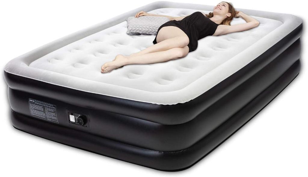 Bed Queen Air Mattress Up, Inflatable Queen Bed