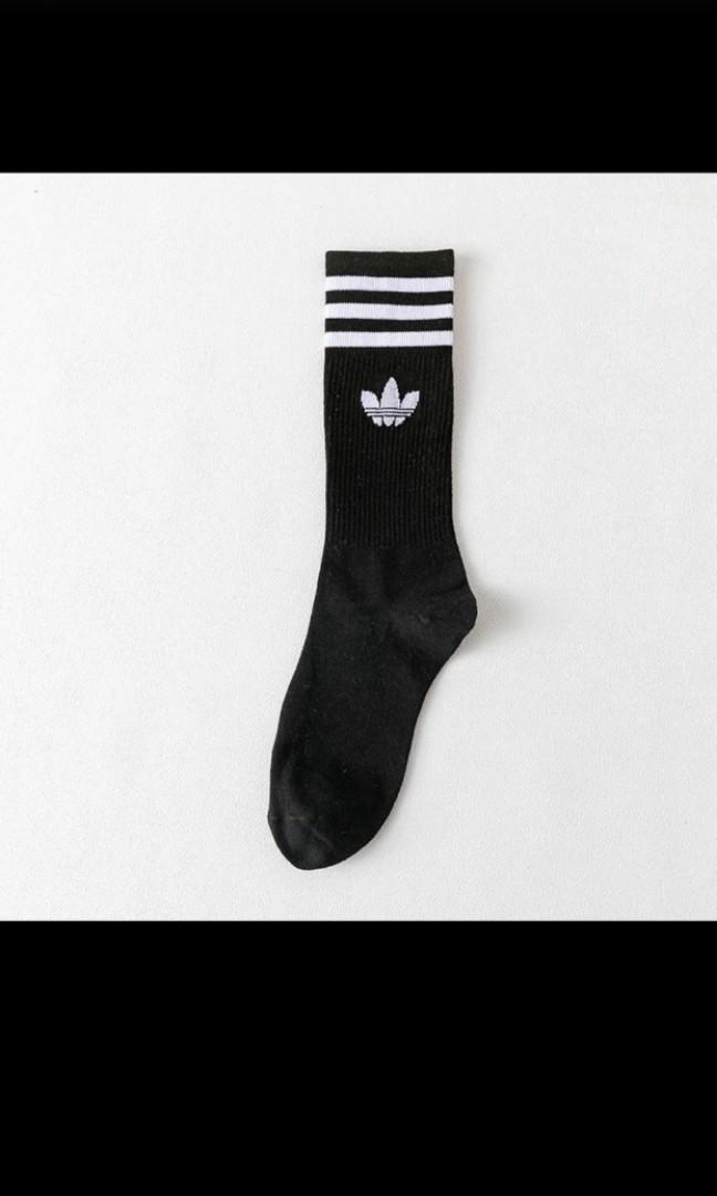 white adidas socks mens