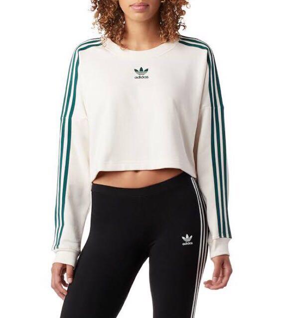 adidas cropped sweater
