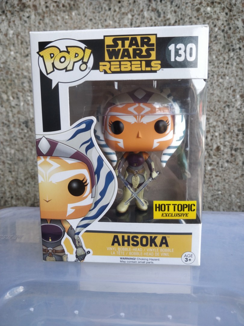 Ahsoka Tano Hot Topic Funko Pop Toys Games Toys On Carousell