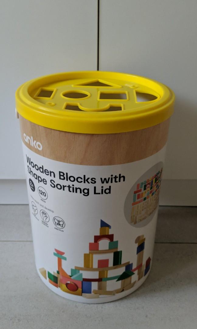 Wooden blocks sale kmart