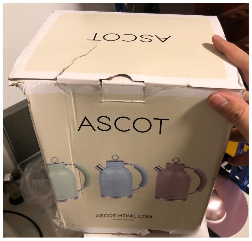 ASCOT Electric Kettle,1.7QT Hot Water & Tea Heater with Food Grade  Stainless Steel Design, TV & Home Appliances, Kitchen Appliances, Water  Purifers & Dispensers on Carousell