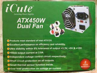 ATX450W Dual Fan 