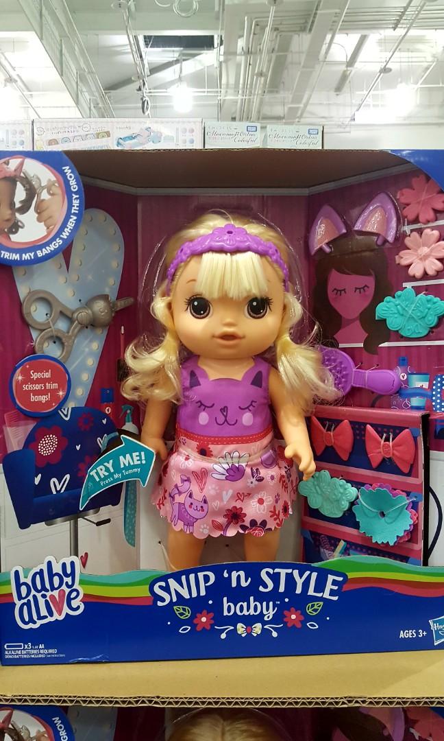 baby alive doll costco