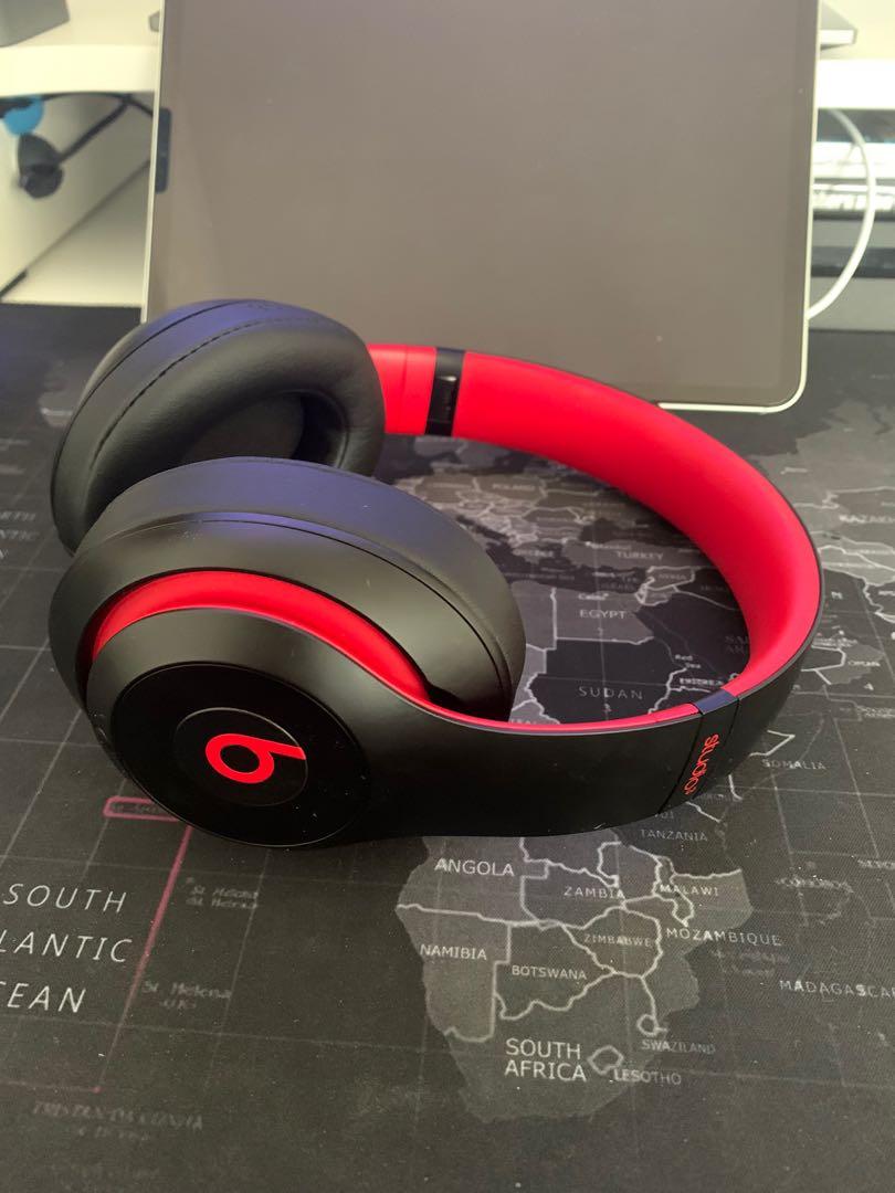 Beats Studio 3 Decade Collection Defiant Black Red Audio Other Audio Equipment on Carousell