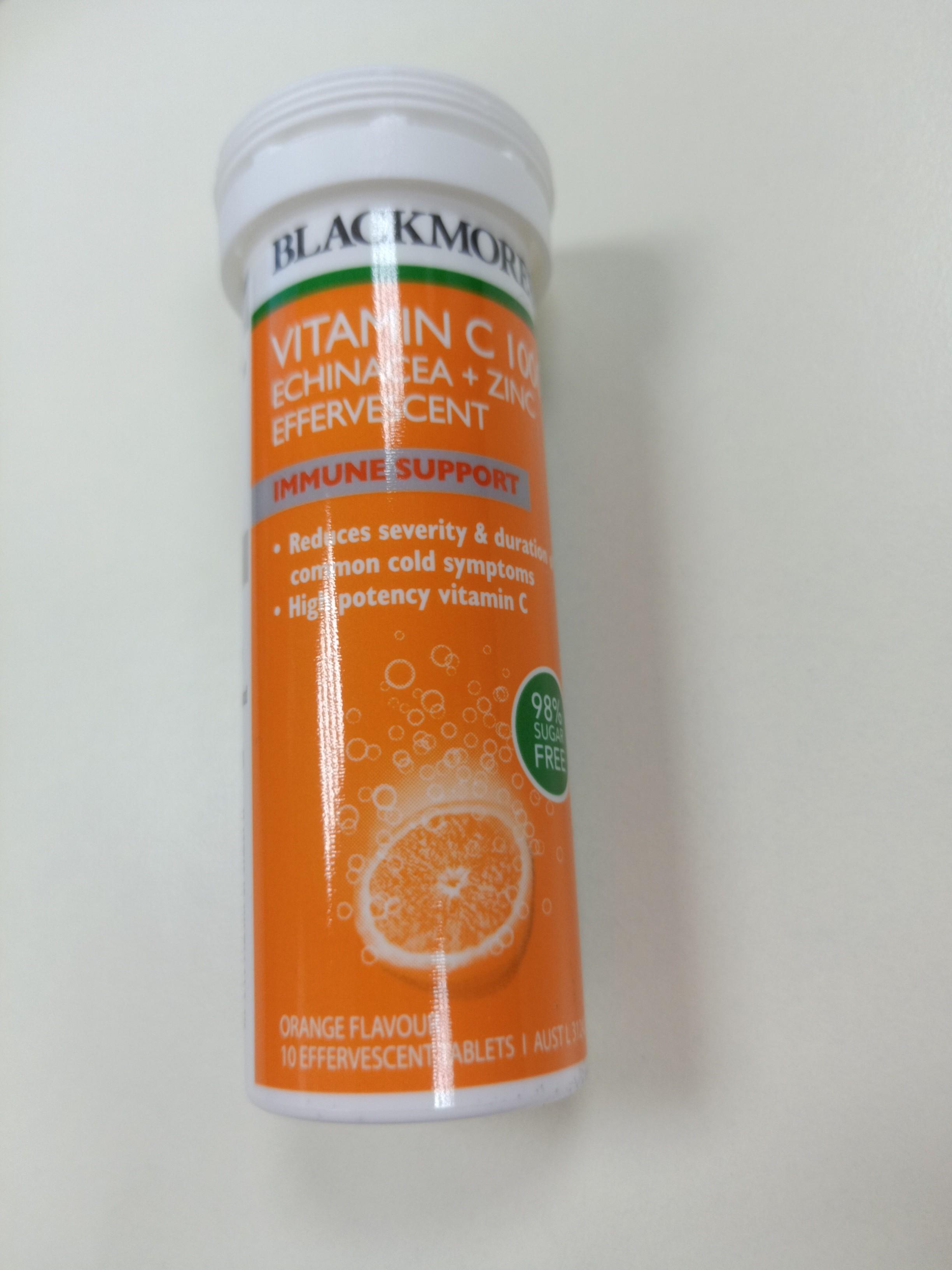 Blackmores Vitamin C 1000 Echinacea Zinc 10 Effervescent Tablets Health Nutrition Health Supplements Vitamins Supplements On Carousell