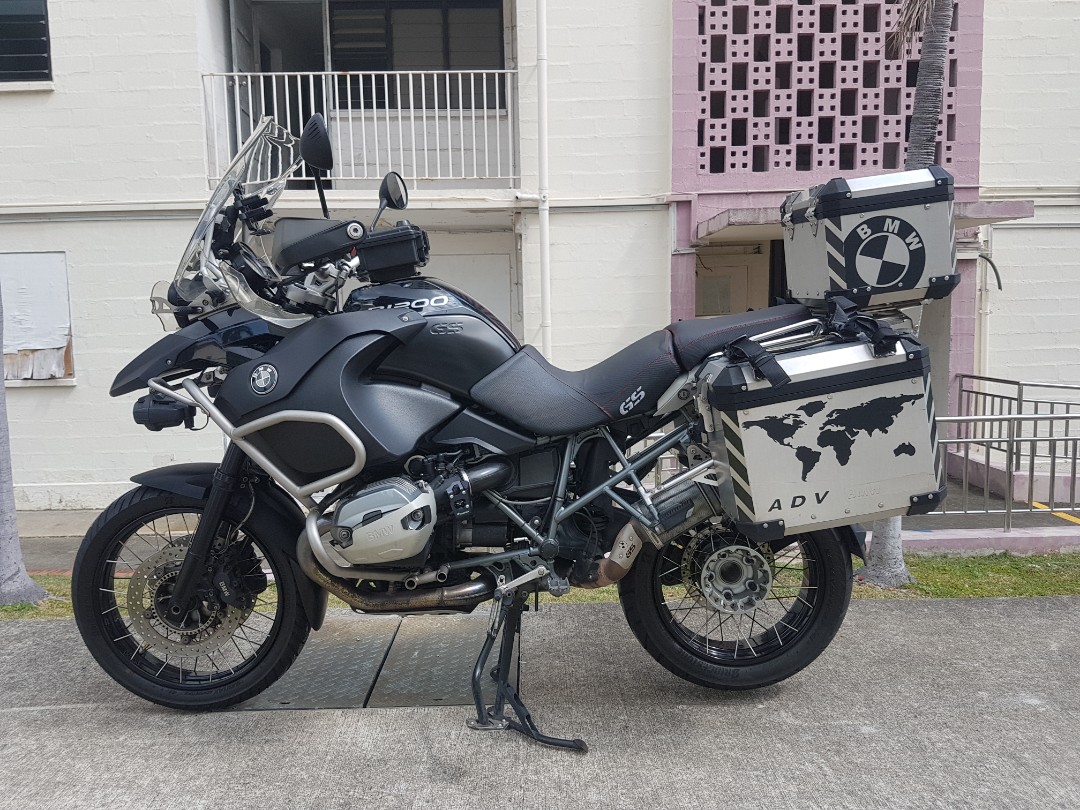 Bmw 1200 gs on sale adventure triple black