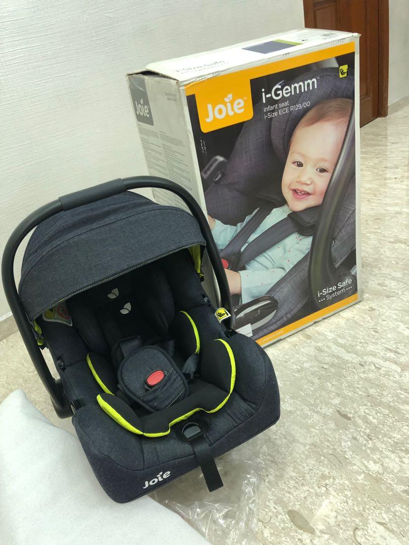 BN Joie i gemm car seat Denim Zest Babies Kids Going Out