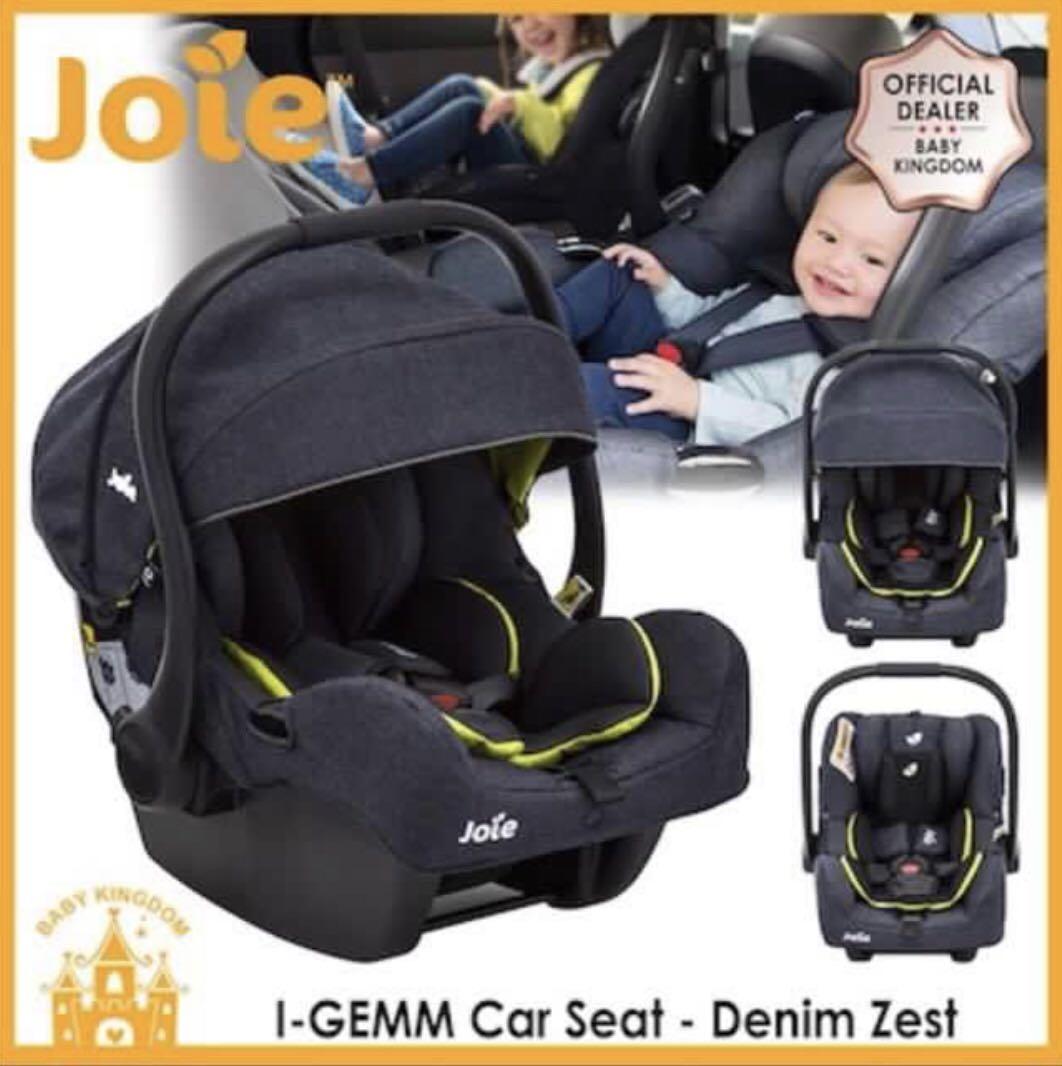 BN Joie i gemm car seat Denim Zest