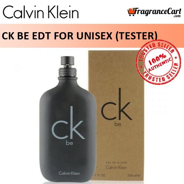 Calvin Klein cK Be EDT for Unisex Men Women (15ml/100ml/200ml/Tester) Eau  de Toilette Black [Brand New 100% Authentic Perfume/Fragrance]