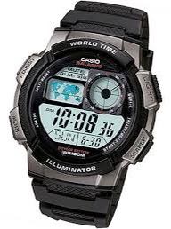 Casio illuminator world time price cheap