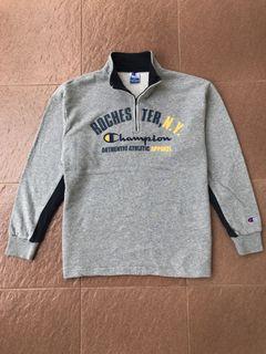 Champion Rochester Half Zip Sweatshirt, not supreme dickies