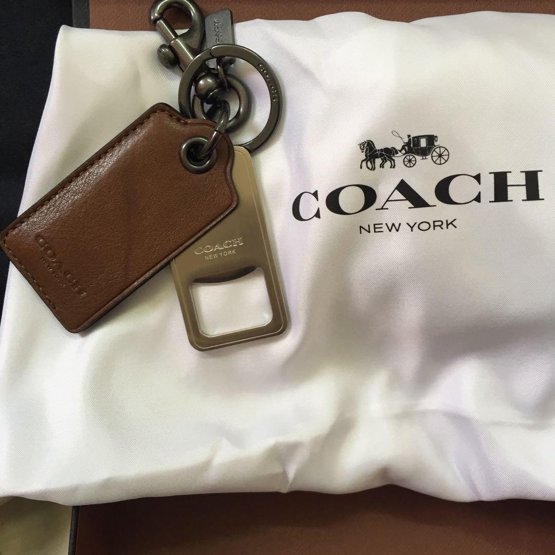 Coach Bottle Opener Key ring, Luxury, Accessories on Carousell