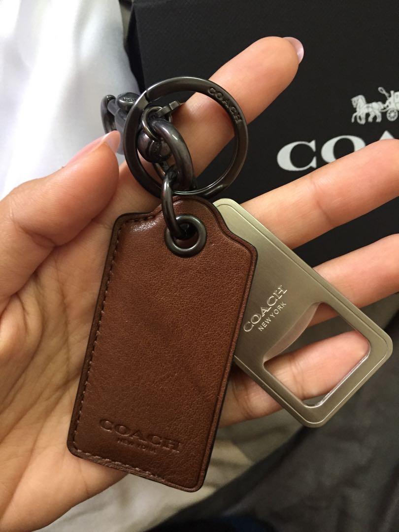 Coach Bottle Opener Key ring