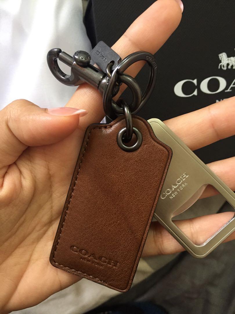 Coach Bottle Opener Key ring, Luxury, Accessories on Carousell