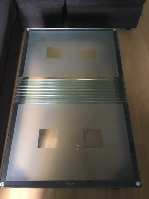 Coffee Table (Category: Tables & Sets) located in Singapore. Submitted by dharshu230701 (Listing ID 1007184479, Image 2). Description: Glass table , few scratches on the TOP of the table .