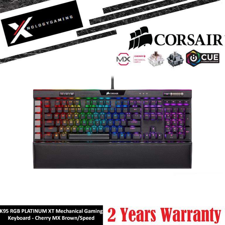 Corsair K95 Rgb Platinum Xt Mechanical Gaming Keyboard Electronics Computer Parts Accessories On Carousell