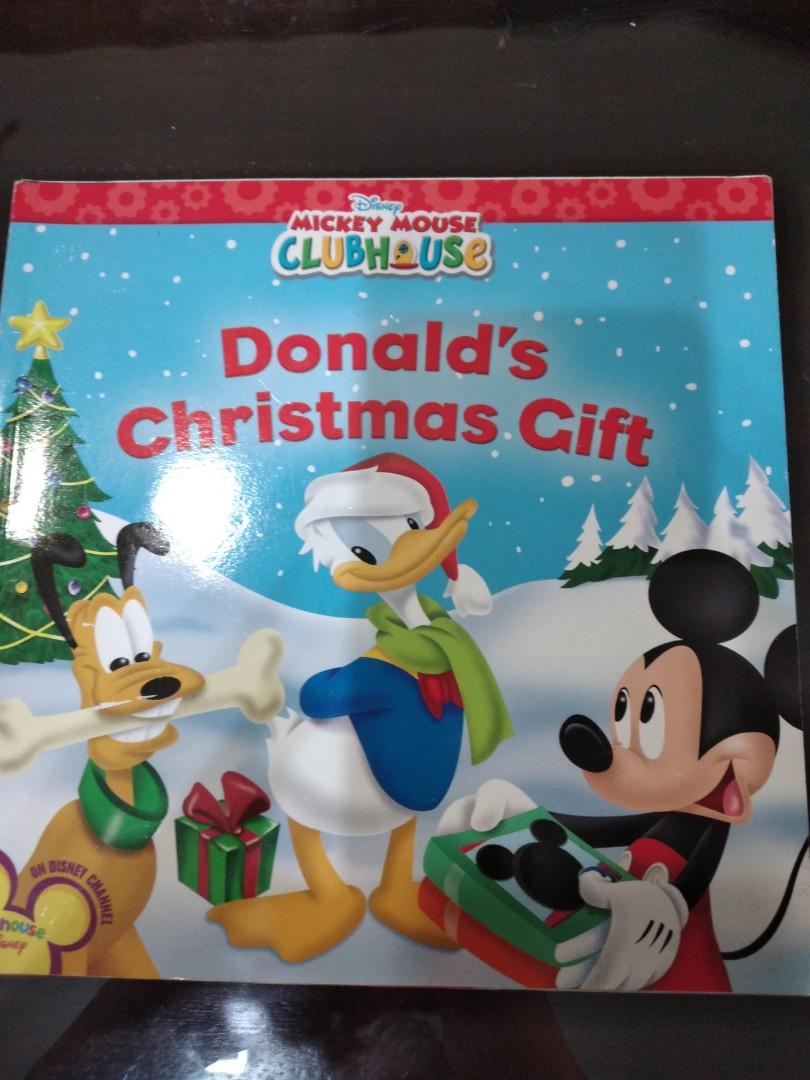 Disney Mickey Mouse Club House Donald S Christmad Gift Books Stationery Children S Books On Carousell
