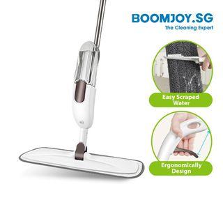 🥇✔FREE DELIVERY: Magic Boom Spray Flat Mop 