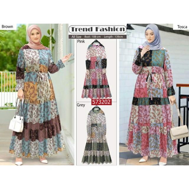 Gamis Extu 573202 Fesyen Wanita Muslim Fashion Gaun Di Carousell