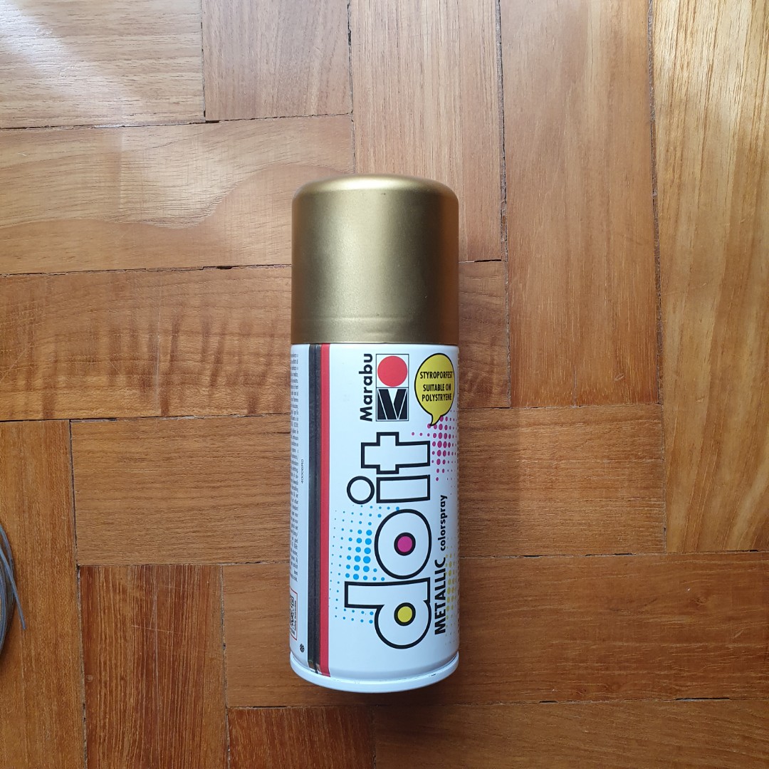 anodized gold spray paint