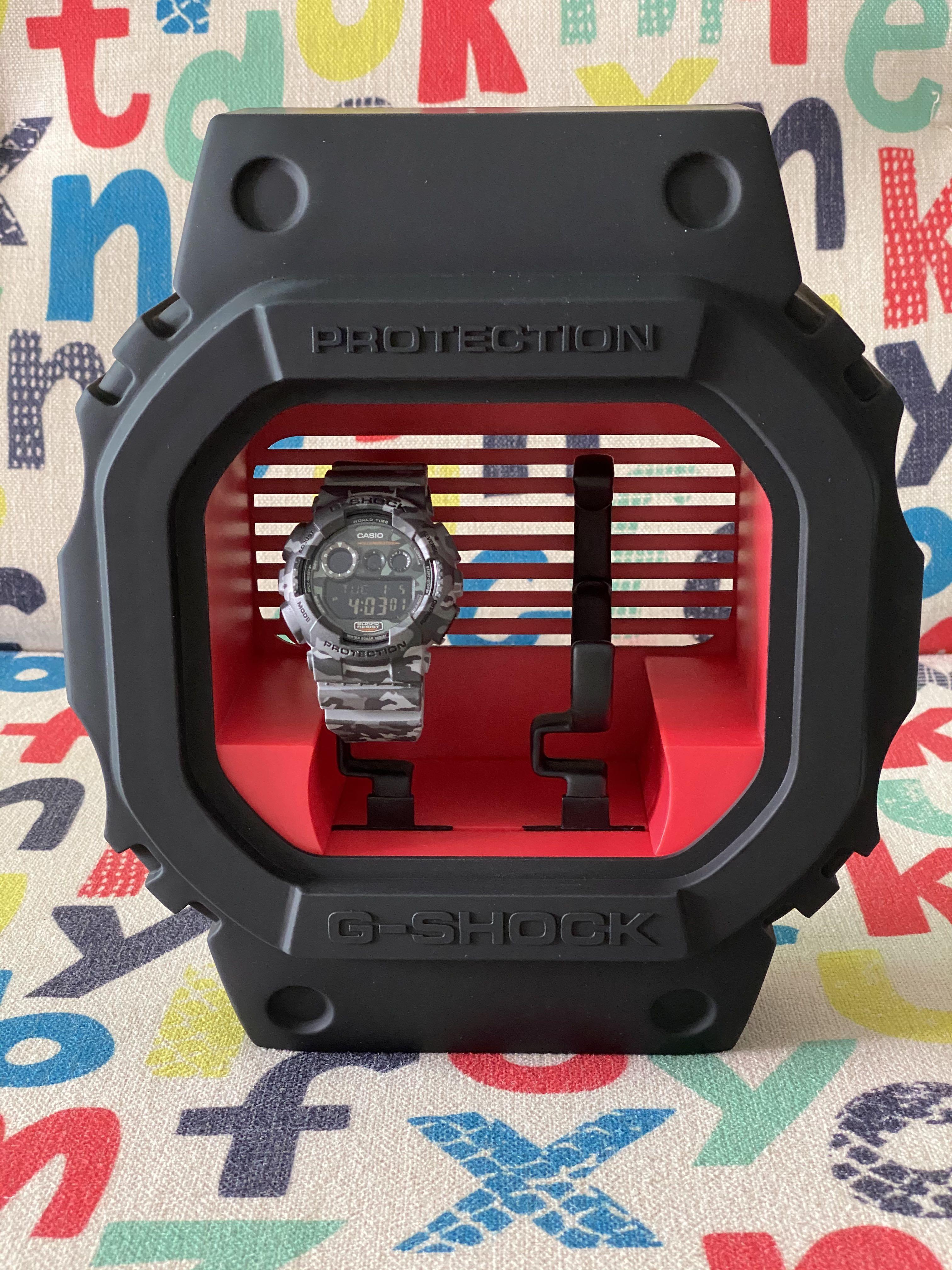 G shock watch sales display case