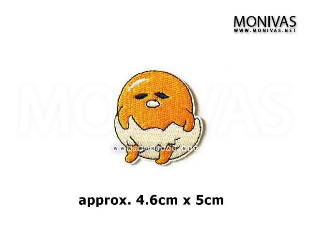 Wallpaper Gudetama In Eggshell Diy Iron On Patch Sanrio Embroidery Badge Design Craft Others On Carousell For iPhone