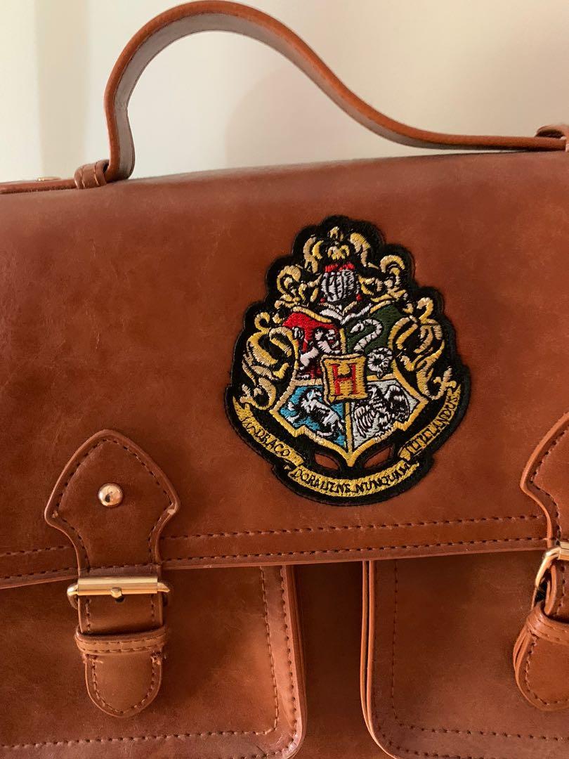 Harry Potter Bag Purse Kit bag Brown PU Leather 海外 即決-