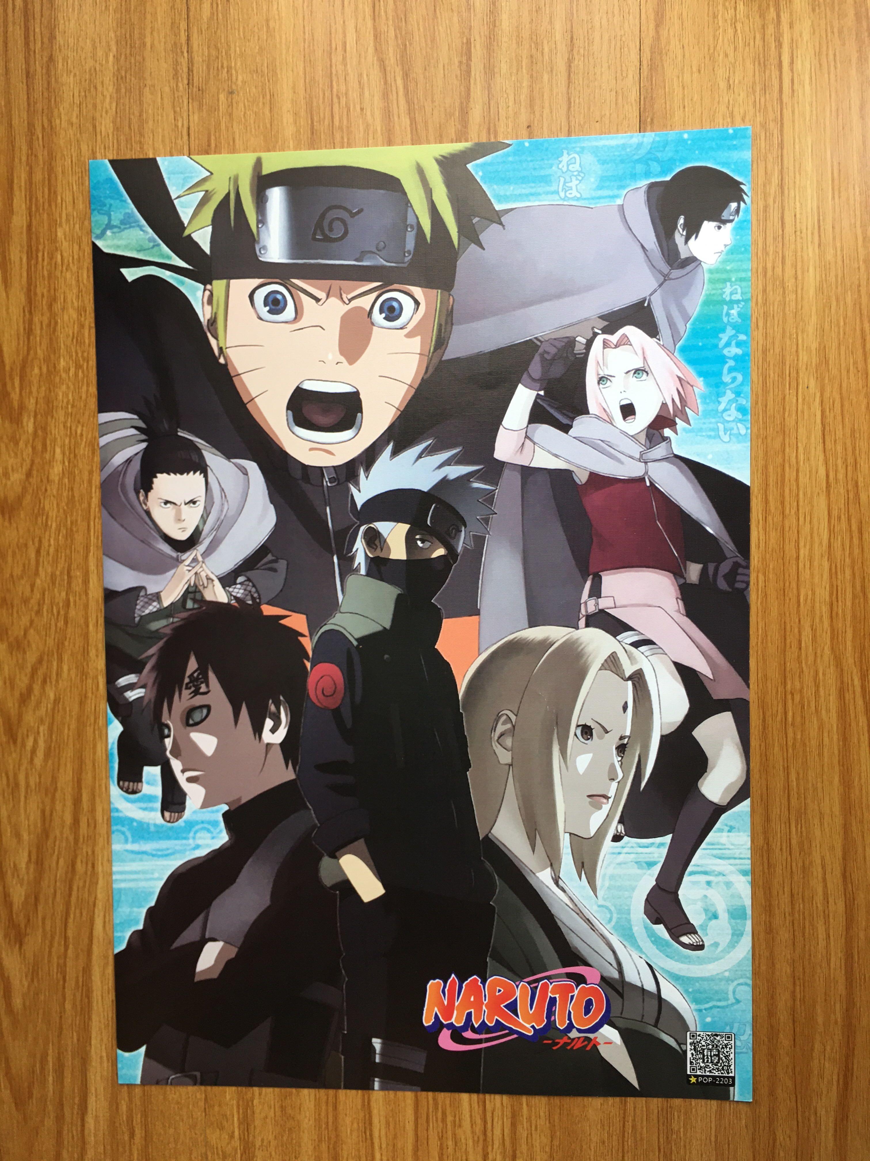High Quality Anime Posters (Naruto, MHA, AoT), Hobbies & Toys, Books &  Magazines, Comics & Manga on Carousell