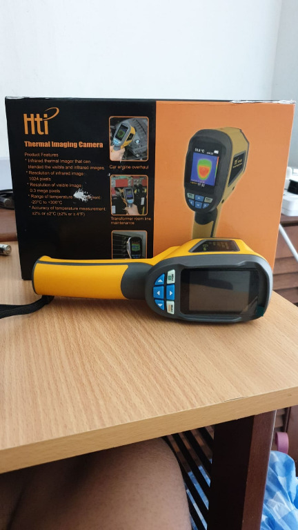 Hti HT-02D Infrared (IR) Thermal Imager & Visible Light Camera ...