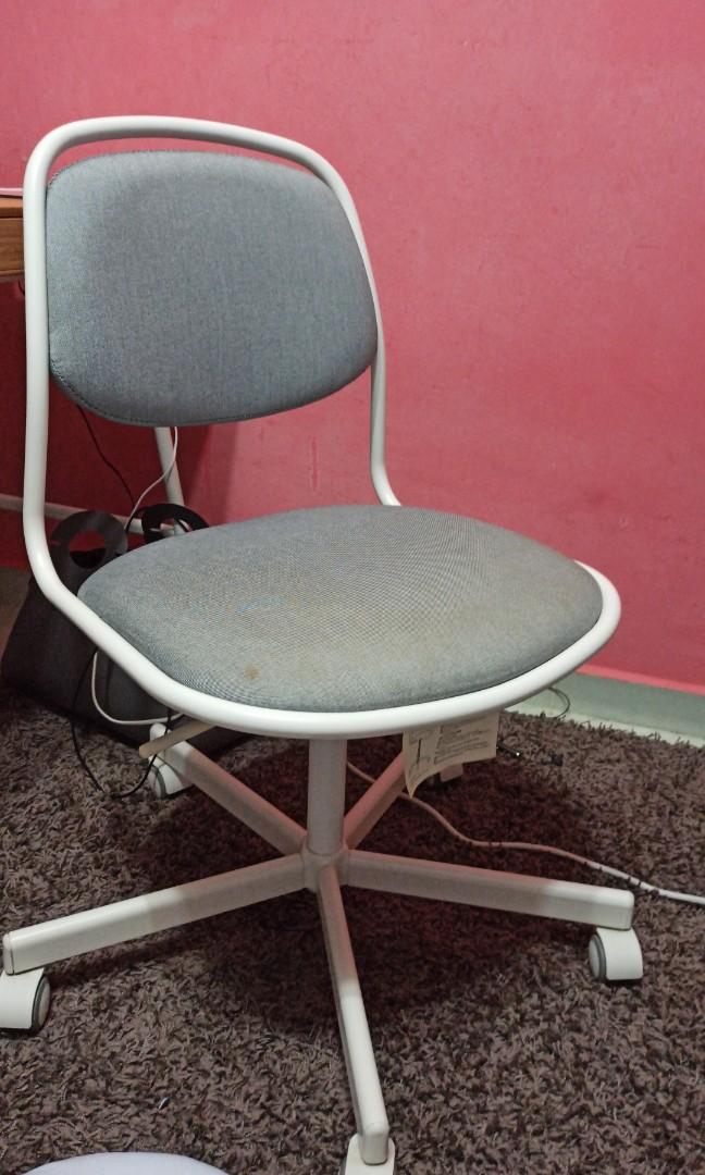 Ikea Orfjall Swivel Chair Light Grey Furniture Tables Chairs On Carousell