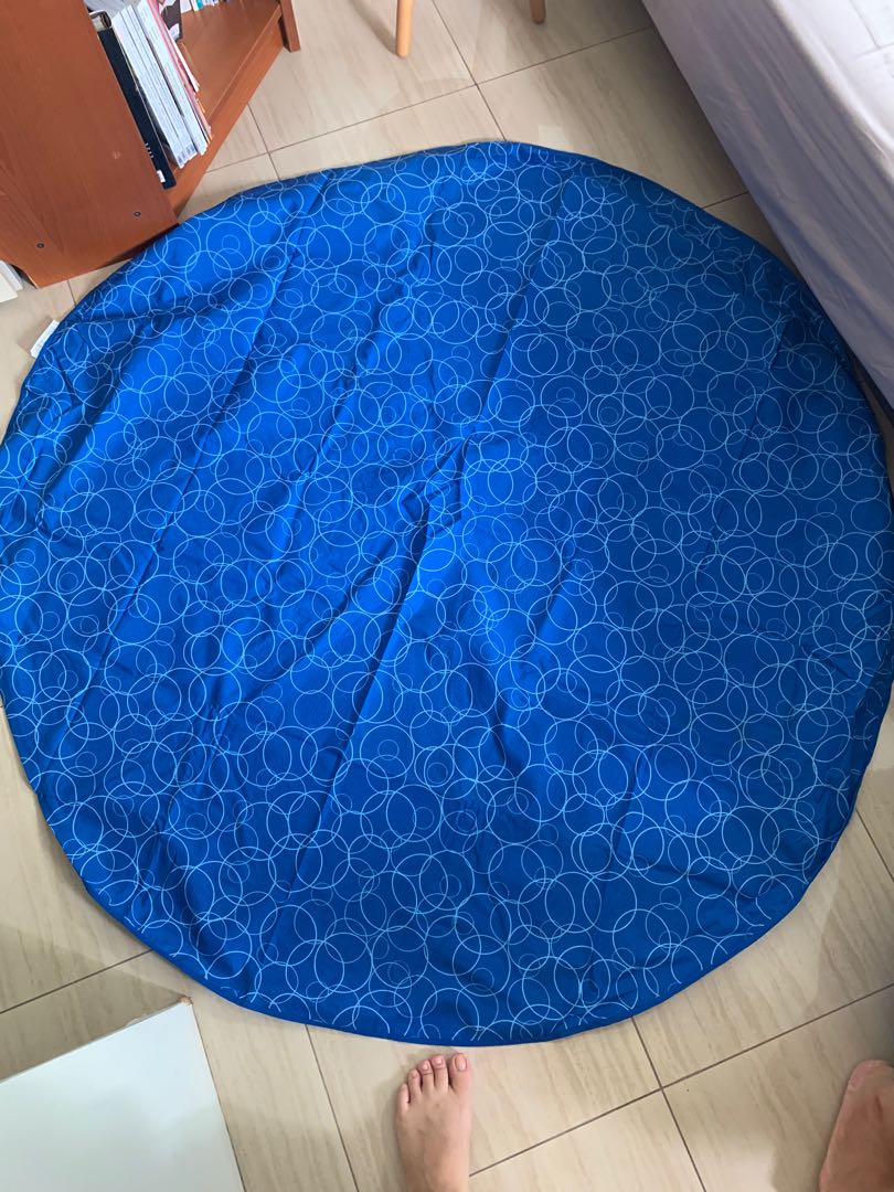 IKEA Round Carpet, Furniture & Home Living, Home Decor, Carpets, Mats