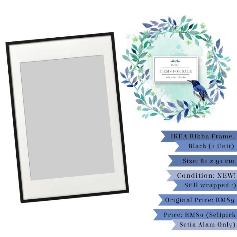 Items For Sale Ikea Ribba Frame 61x91 Cm Home Furniture Home Decor On Carousell