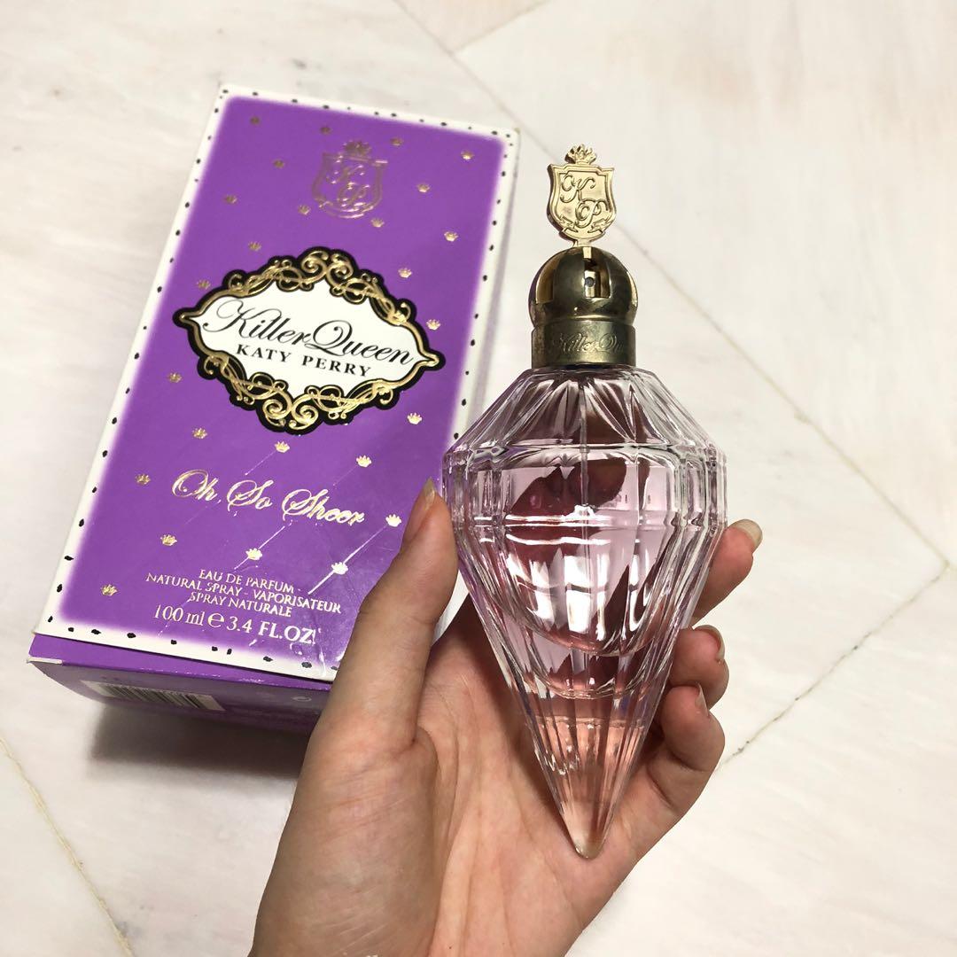 Katy Perry Killer Queen Oh So Sheer 35 Mailed Health Beauty Perfumes Deodorants On Carousell