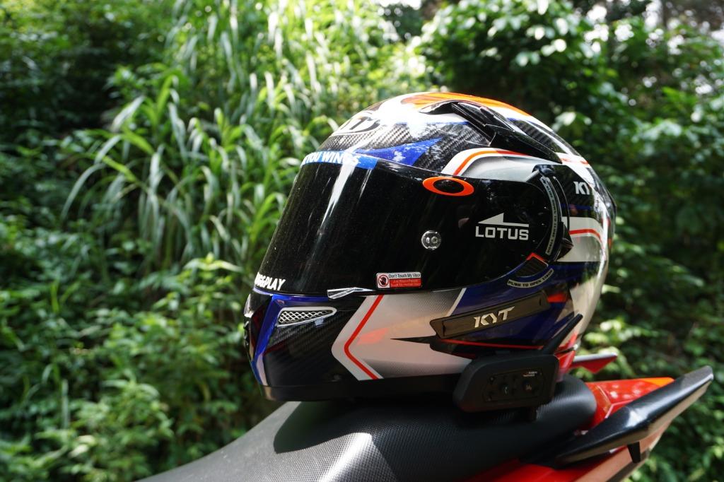 kyt k2r superfluo blue carbon Motor di Carousell