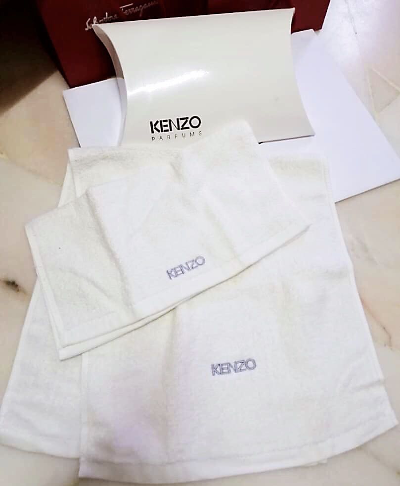 Kenzo new arrivals towel set
