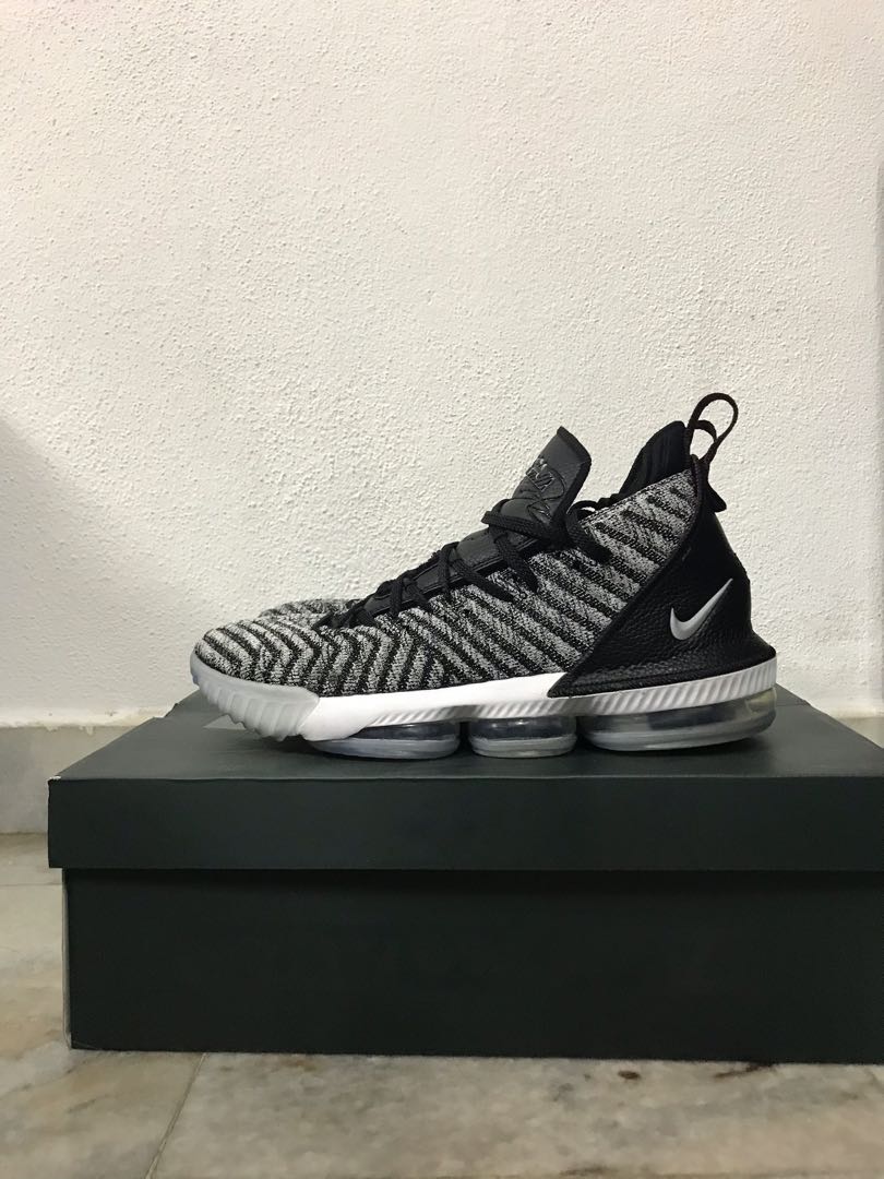Nike Lebron 16 Oreo Basketball Shoe Men s Fashion Footwear