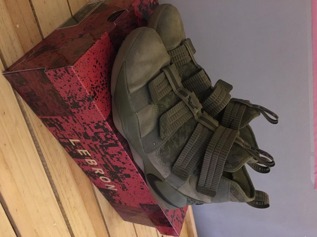 lebron olive green